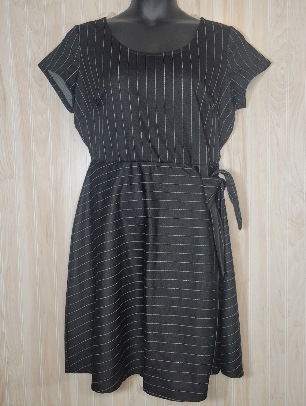 NWT Love Squared Faux-Wrap Dress Sz 1X